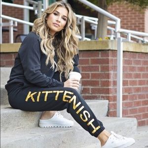 Kittenish Jetsetter Logo Sweatshirt